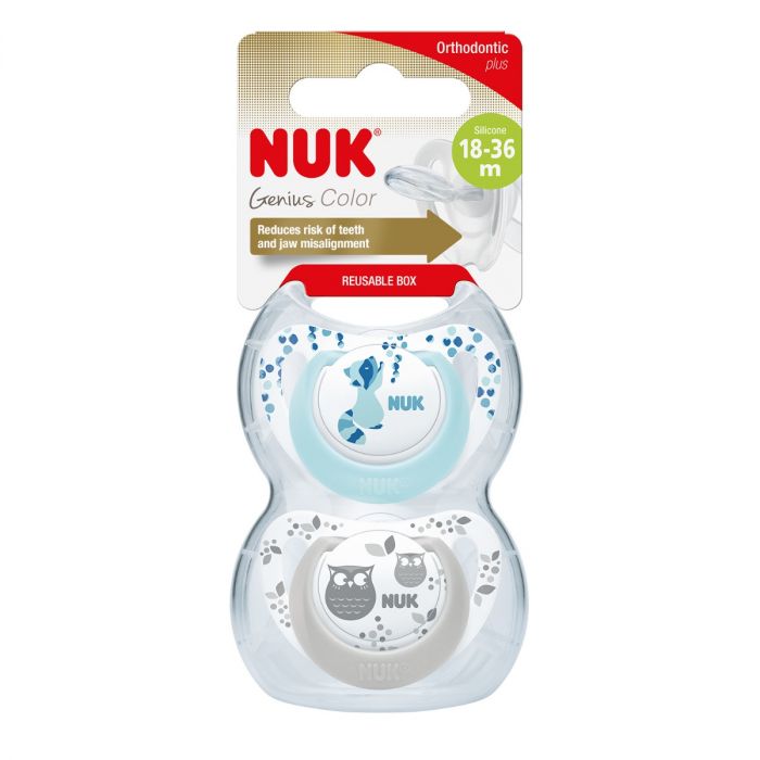 Nuk Genius Soother 18-36 Months 2 Pack