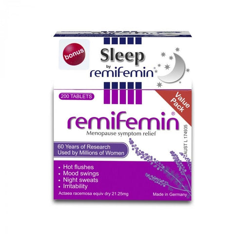 Remifemin 200 Tablets + Remifemin Sleep 30 Tablets Value Pack