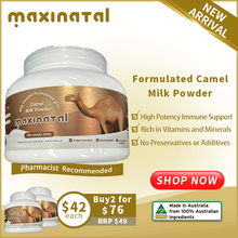 Load image into Gallery viewer, Maxinatal Camel Milk Powder 2 x 400g Special Bundle