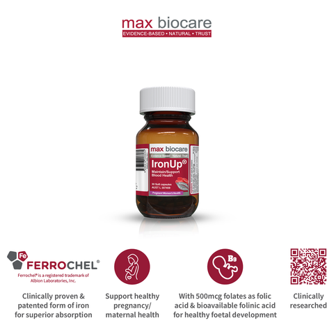 Max BioCare IronUp 30 Soft Capsules