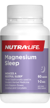 Load image into Gallery viewer, Nutra-Life Magnesium Sleep 60 Capsules