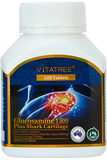 VITATREE Glucosamine 1500 plus Shark Cartilage 250mg 100 Tablets