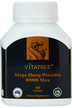 Load image into Gallery viewer, VITATREE Maxi Sheep placenta 80000 Max 60 Capsules