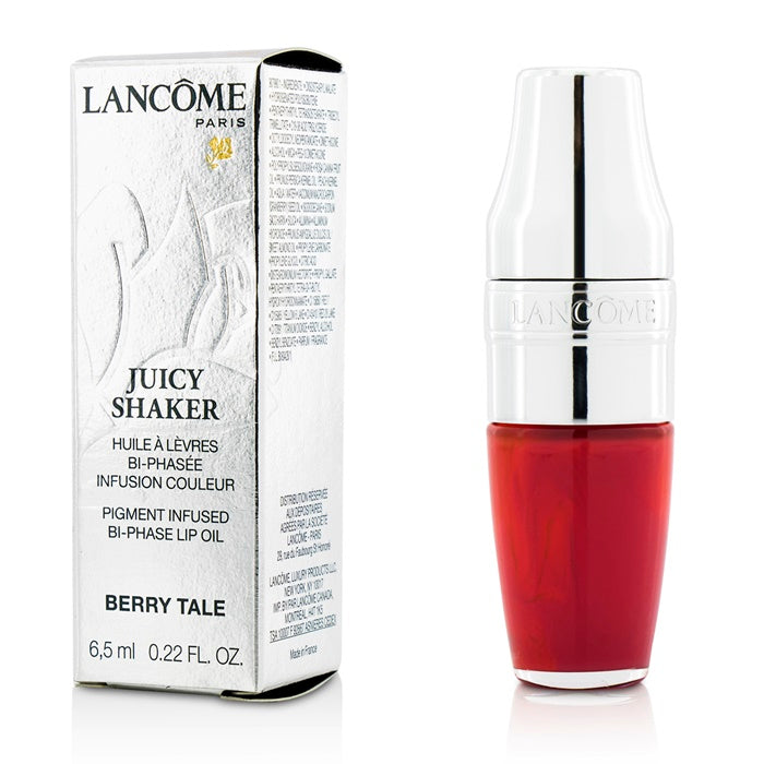 LANCOME Juicy Shaker Pigment Infused Bi Phase Lip Oil - #372 Berry Tale