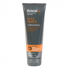 Load image into Gallery viewer, Viviscal Man FULL FORCE Fortifying Shampoo 250mL