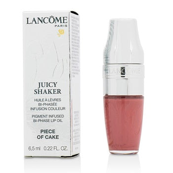 LANCOME Juicy Shaker Pigment Infused Bi Phase Lip Oil - #201 Piece Of Cake 6.5mL