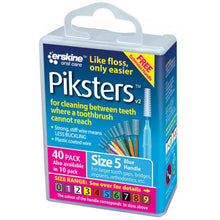 Load image into Gallery viewer, Piksters Interdental Brushes Size 5 Blue 40 Pack
