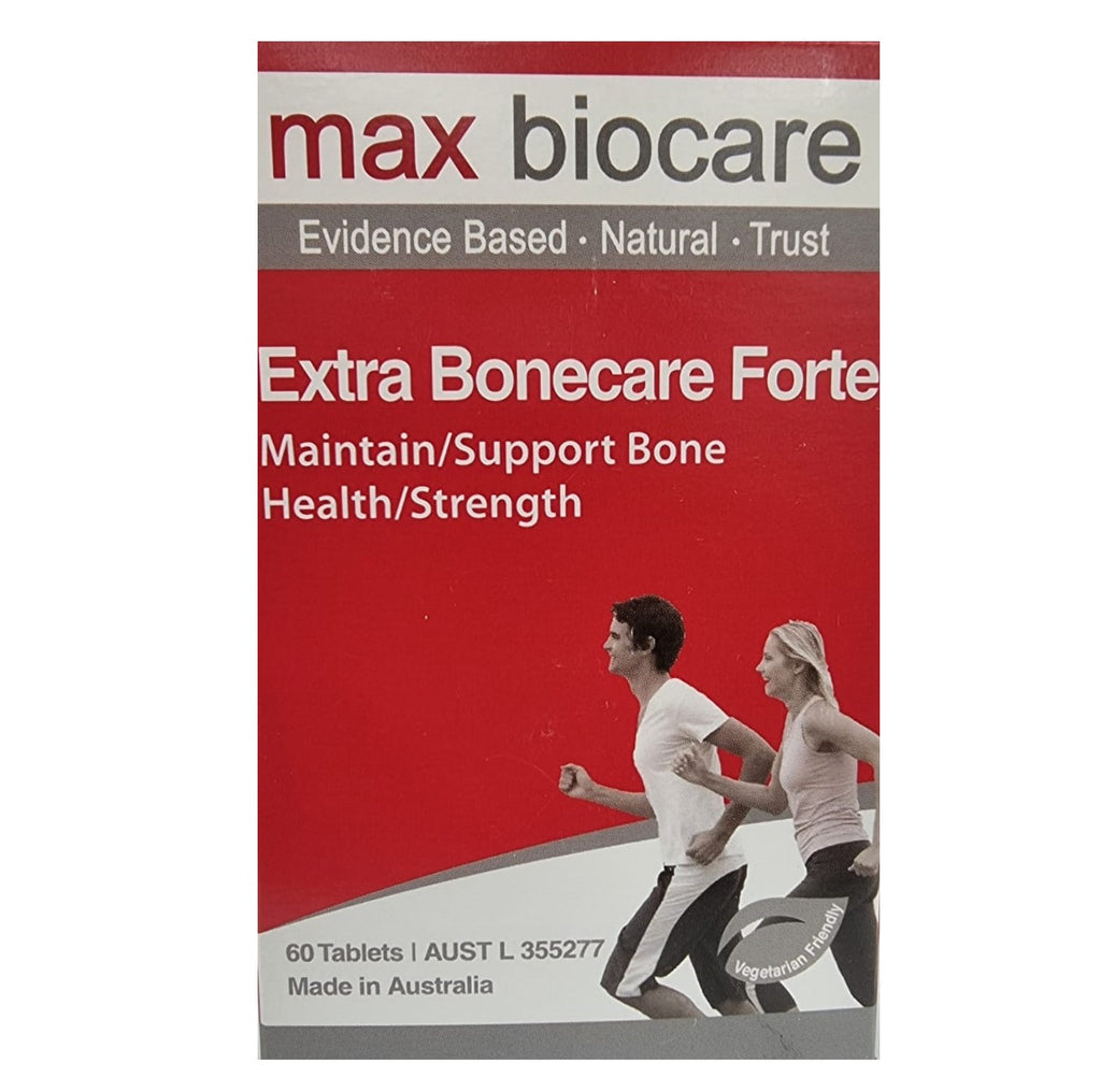 MAX BIOCARE Extra Bonecare Forte 60 Tablets (Ships May)
