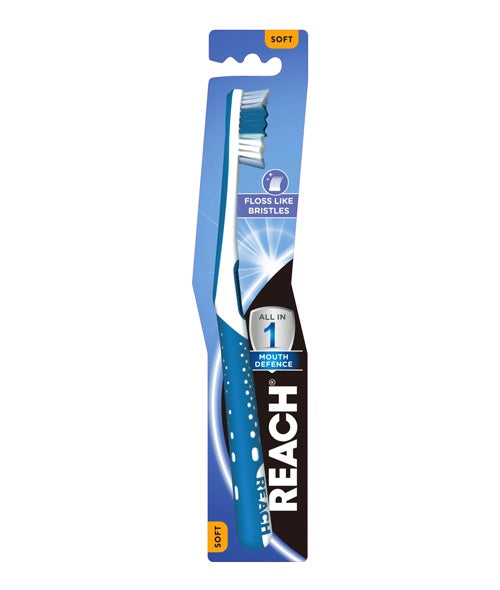 Reach All in 1 Mouth Defence Soft Toothbrush 1 Pack