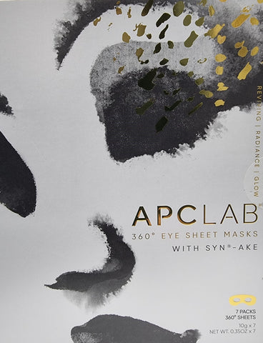 APCLAB Australia 360 Eye Sheet Masks with Syn-Ake 10g x 7 Packs