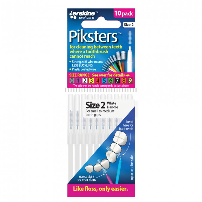 Piksters Piksters Interdental Brush Size 2 10 Pack