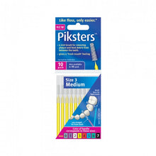 Load image into Gallery viewer, Piksters Interdental Brushes Size 3 Yellow 10 Pack