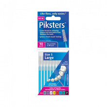 Load image into Gallery viewer, Piksters Interdental Brushes Size 5 Blue 10 Pack