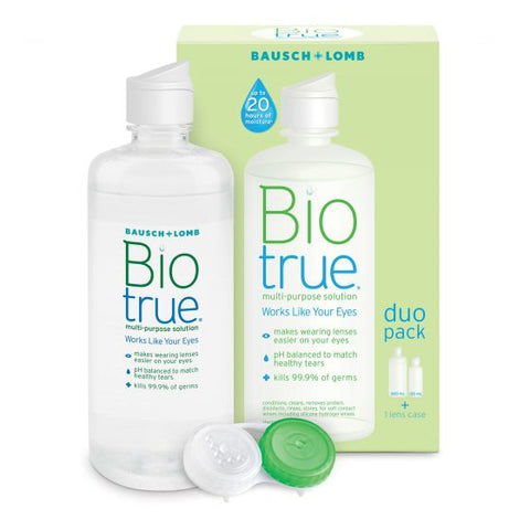 Bausch & Lomb Biotrue Multi Purpose Solution Duo Pack 300mL + 120mL (expiry 11/24)