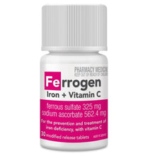 Load image into Gallery viewer, Ferrogen Iron + Vitamin C 30 Tablets