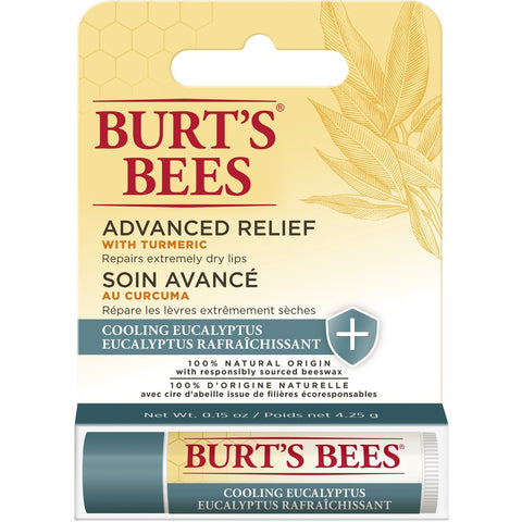 Burt's Bees Advanced Relief Eucalyptus Lip Balm 4.25g