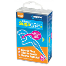 Load image into Gallery viewer, Piksters SupaGrip Flosser/Toothpick 20 Pack