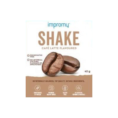 Impromy Shake Café Latte 42g Sachet - Membership Number Required