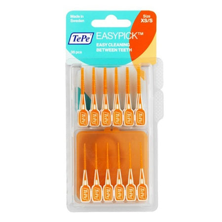 TePe EasyPick Extra Small/Small Orange 36 Pack