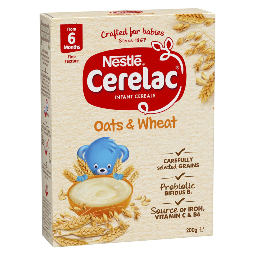Cerelac Infant Cereal Oats & Wheat 200g