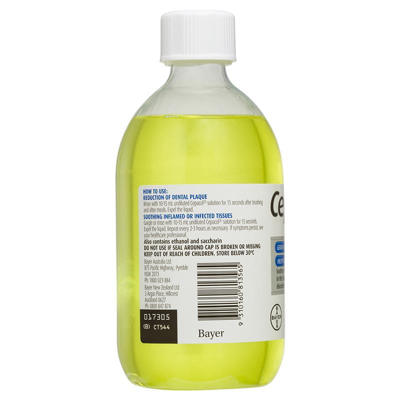 Cepacol Mouthwash Original 500mL