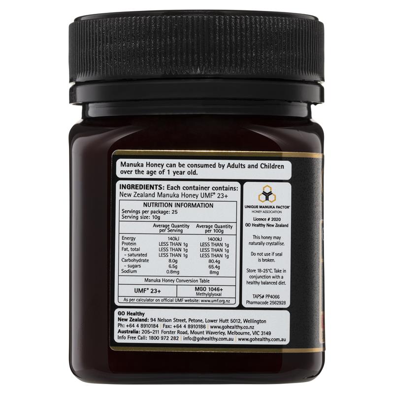 Go Healthy Manuka Honey UMF 23+ (MGO 1046+) 250g