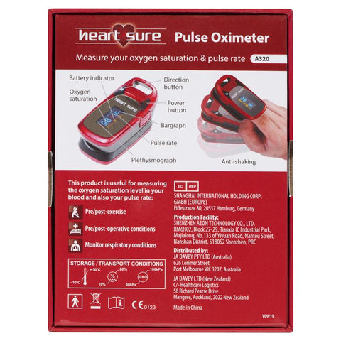 Heart Sure Pulse Oximeter A320