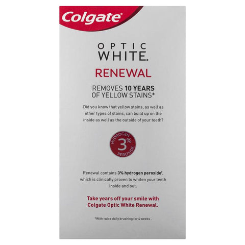 Colgate Optic White Renewal Lasting Fresh teeth Whitening Toothpaste 85g