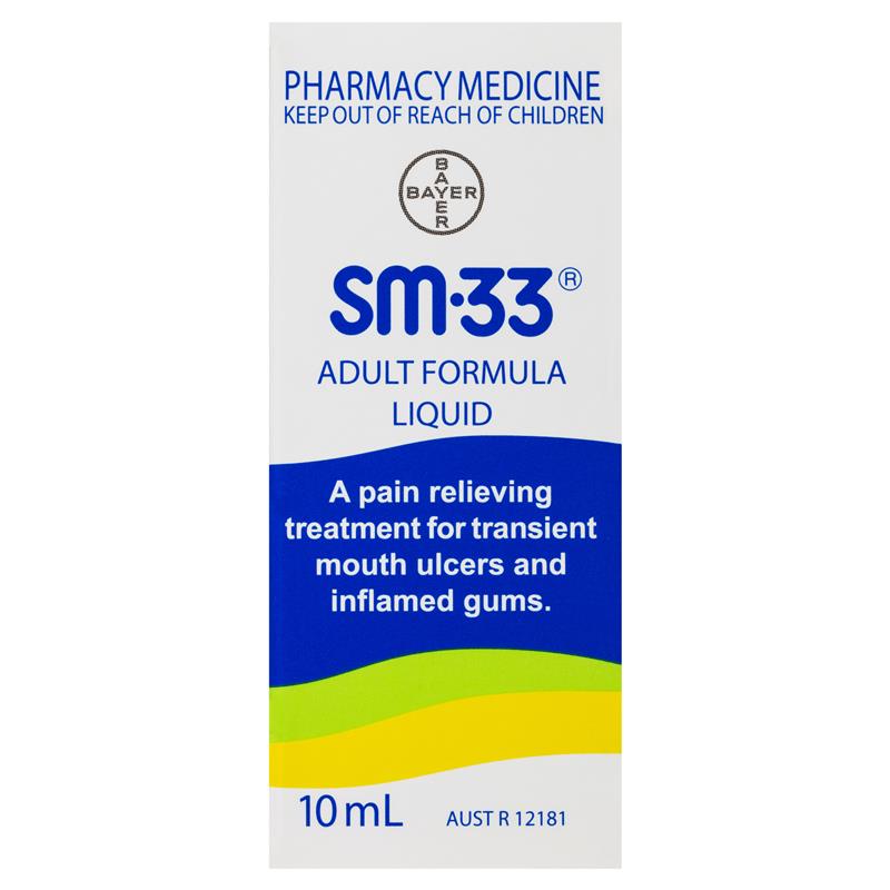 SM-33 Adult Formula Liquid 10mL