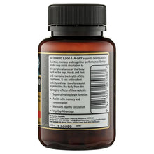 Load image into Gallery viewer, GO Healthy Ginkgo 9000+ 60 Vege Capsules