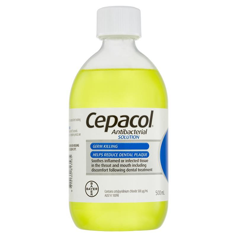 Cepacol Mouthwash Original 500mL