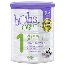 Load image into Gallery viewer, Bubs Organic 1 Grass Fed Infant Milk Formula 800g
