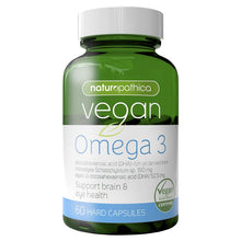 Load image into Gallery viewer, Naturopathica Vegan Omega 3 60 Capsules