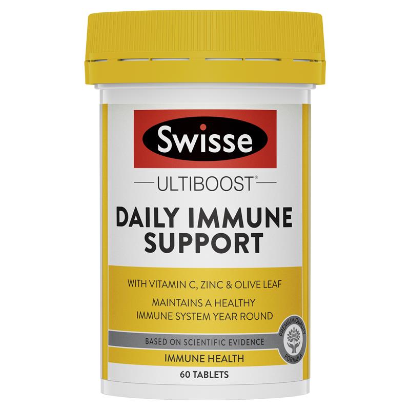 SWISSE Ultiboost Daily Immune Support 60 Tablets