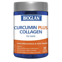 Load image into Gallery viewer, Bioglan Curcumin Plus Collagen 60 Tablets