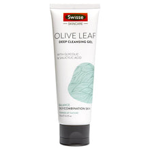 Load image into Gallery viewer, SWISSE Skincare Olive Leaf Deep Cleansing Gel 125mL