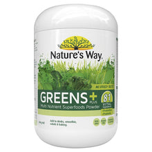 Load image into Gallery viewer, Nature&#39;s Way SuperFoods Greens Plus 300g