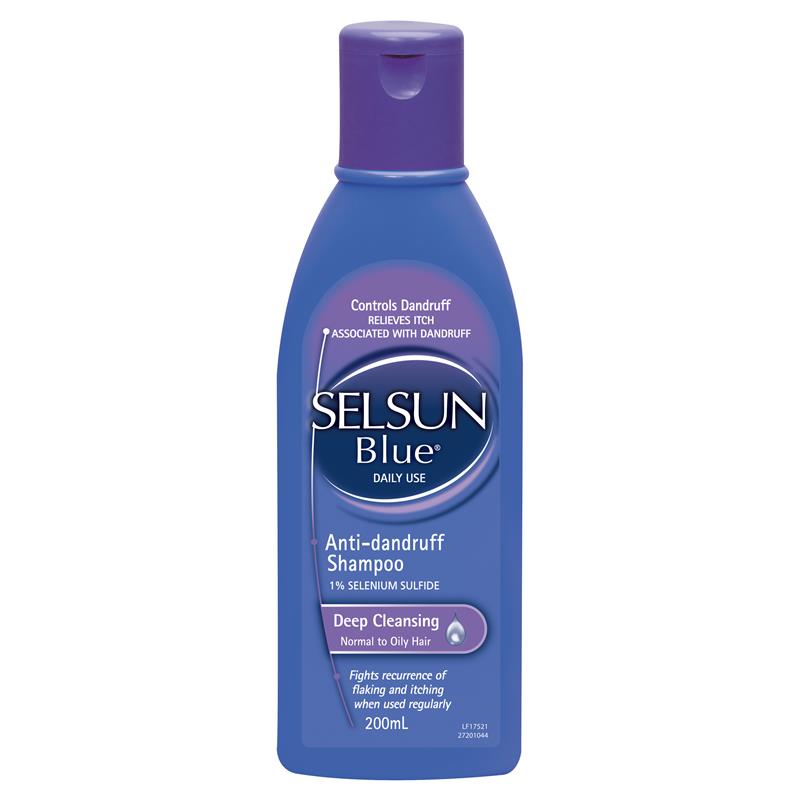 Selsun Blue Deep Cleansing Anti-Dandruff Shampoo 200mL