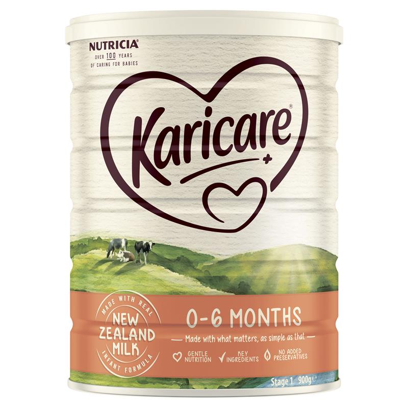 Karicare+ 1 Infant Formula From Birth 0-6 Months 900g