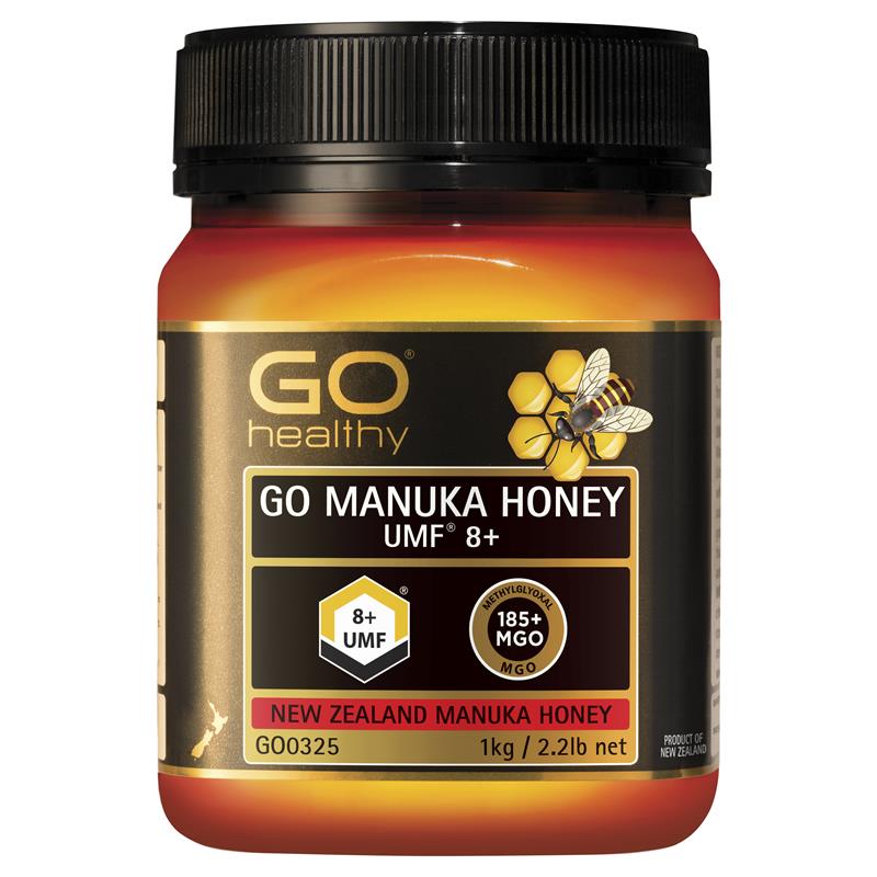 GO Healthy Manuka Honey UMF 8+ (MGO Healthy 185+) 1kg