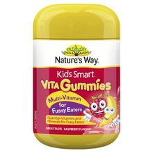 Load image into Gallery viewer, Nature&#39;s Way Kids Smart Vita Gummies Multi Vitamin for Fussy Eaters 60 Pastilles