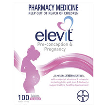 Load image into Gallery viewer, Elevit Pregnancy Multivitamin Tablets 100 Pack (100 Days) (Limit of ONE per Order)