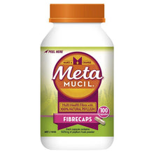 Load image into Gallery viewer, Metamucil Fibre Supplement 100 Capsules