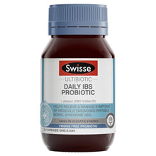 Load image into Gallery viewer, SWISSE Ultibiotic Daily IBS Probiotic 30 Capsules