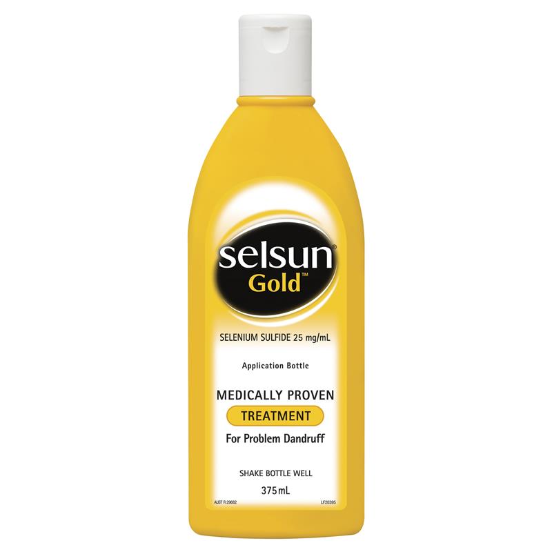 Selsun Gold 375mL - Anti-Dandruff Treatment Shampoo