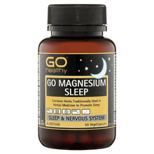 Load image into Gallery viewer, GO Healthy Magnesium Sleep 60 Vege Capsules