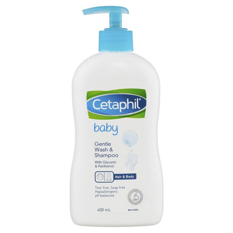 Cetaphil Baby Gentle Wash & Shampoo 400mL