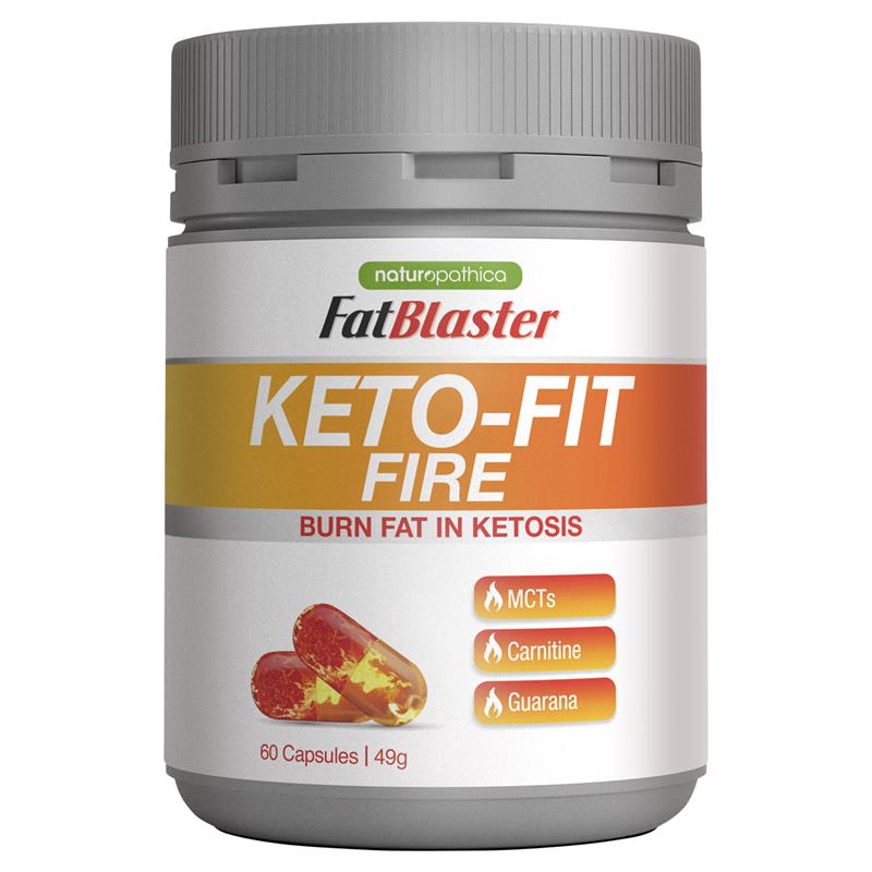 Naturopathica Fatblaster Keto Fit Fire 60 Capsules