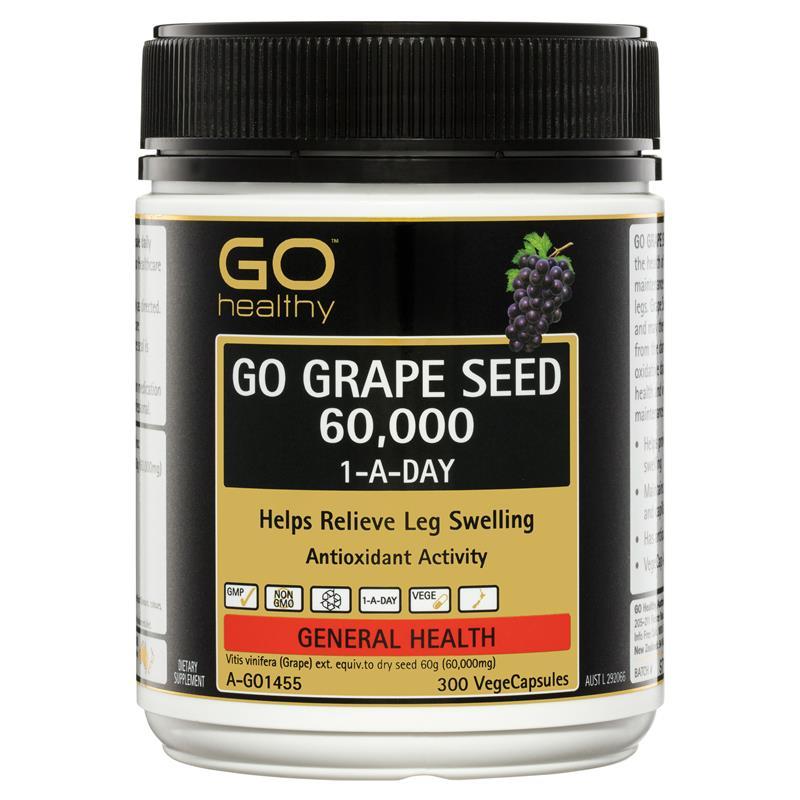 GO Healthy Grape Seed 60000mg 300 Caps-