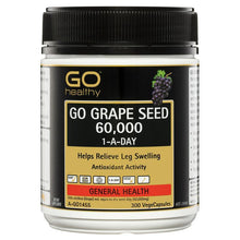 Load image into Gallery viewer, GO Healthy Grape Seed 60000mg 300 Caps-